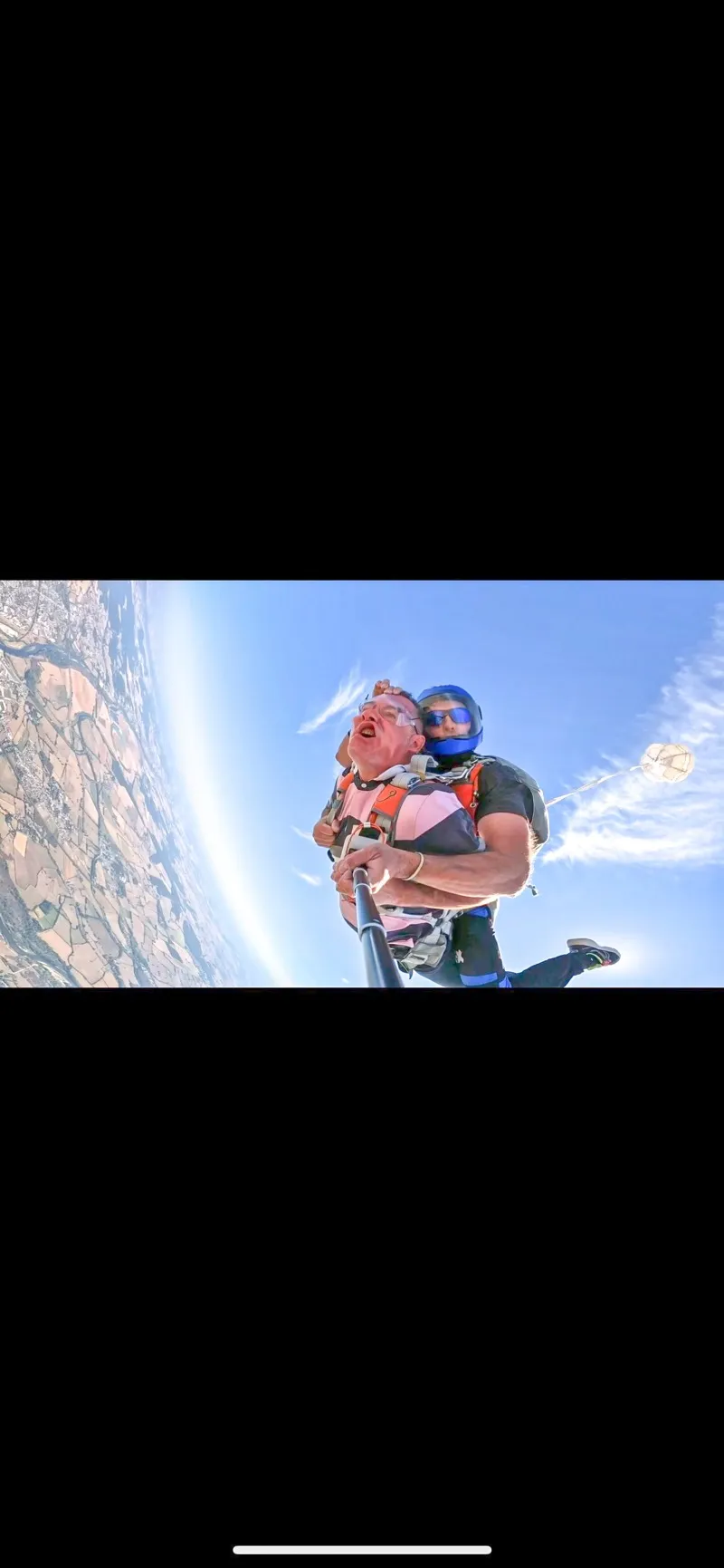 Tandem chute libre sensations fortes